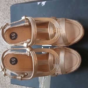 Pelle Moda Wedge Sandals